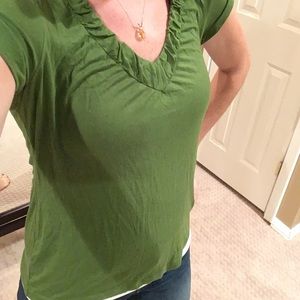 Banana republic short sleeve blouse